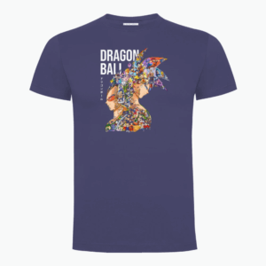 Camiseta Goku y Vegeta jean